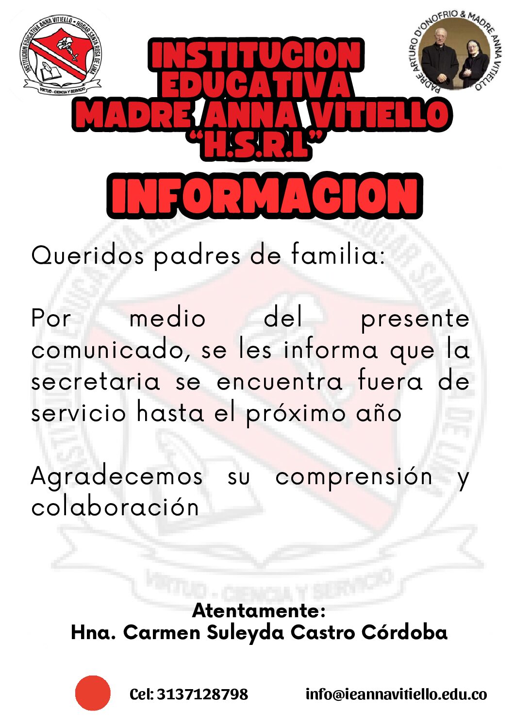 Documento A4 Comunicado Importante Sencillo Rojo y Amarillo (15)